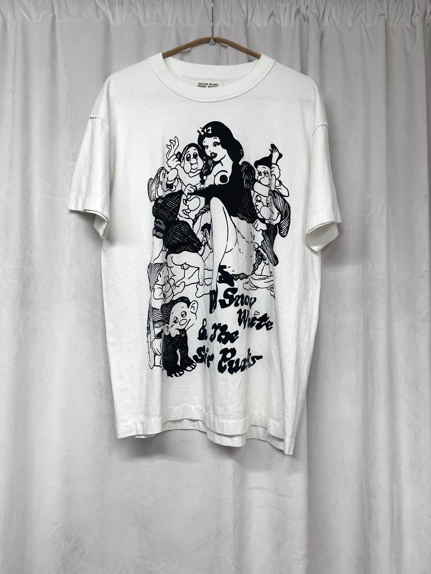 Seditionaries (Malcolm Mclaren and Vivienne Westwood) Snow White and the six punks T-shirt