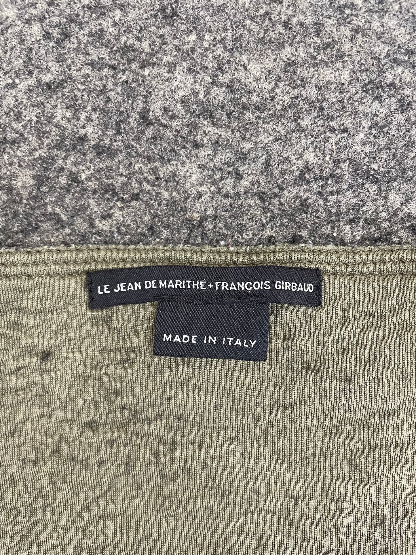 Marithé + François Girbaud felt top, 2000's