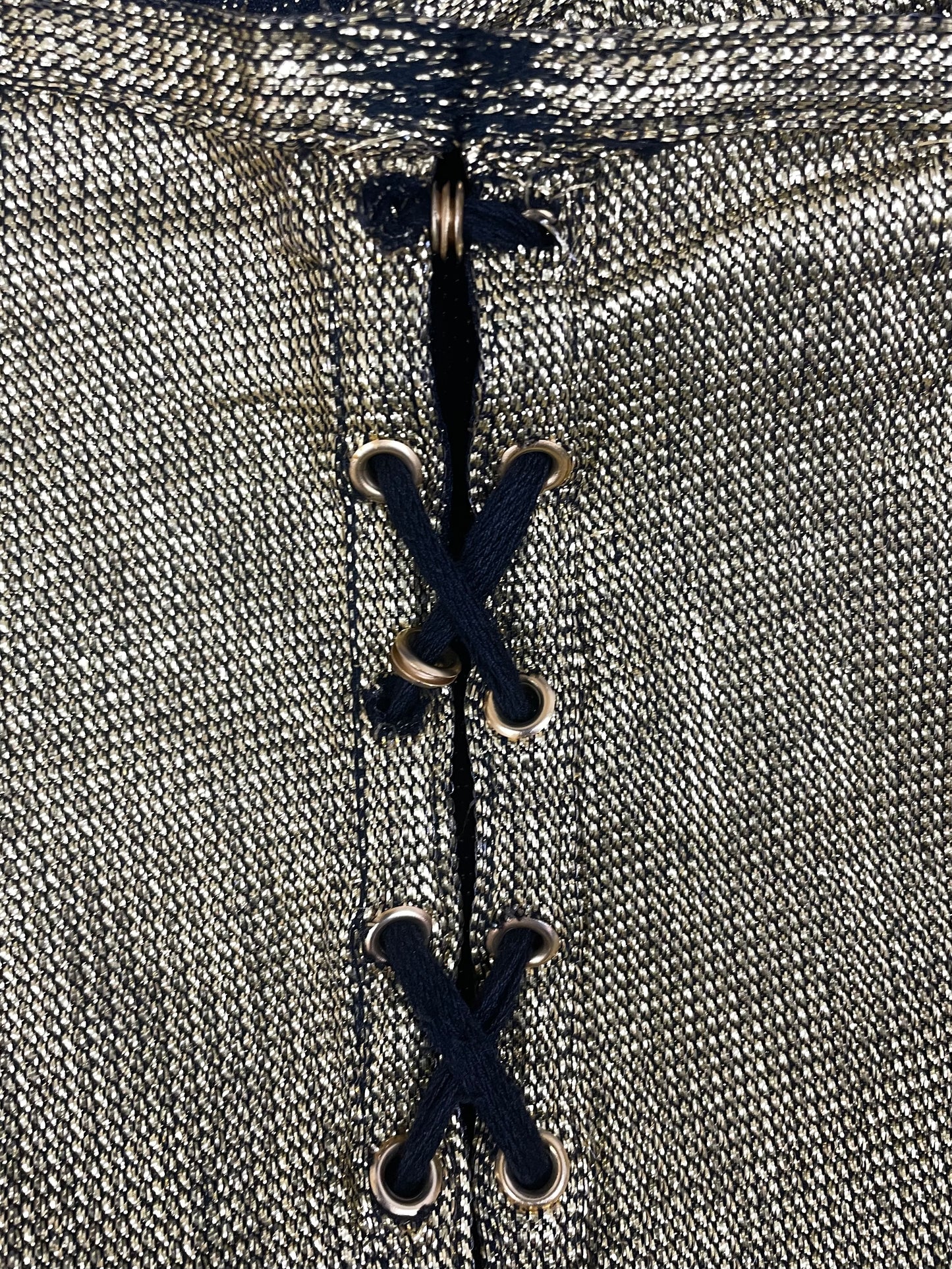 Junior Gaultier lurex shorts, Spring 1989