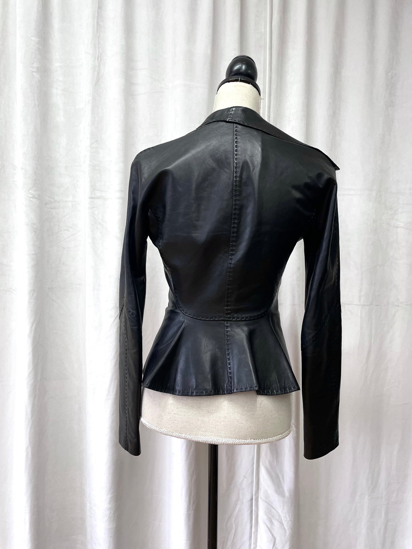 Gianni Versace leather jacket, early 1990's