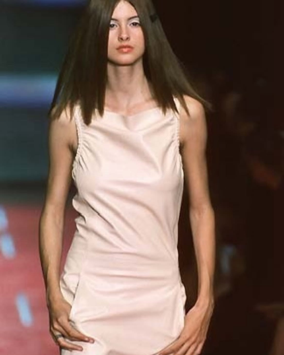 Versus rubber dress, Spring 1998