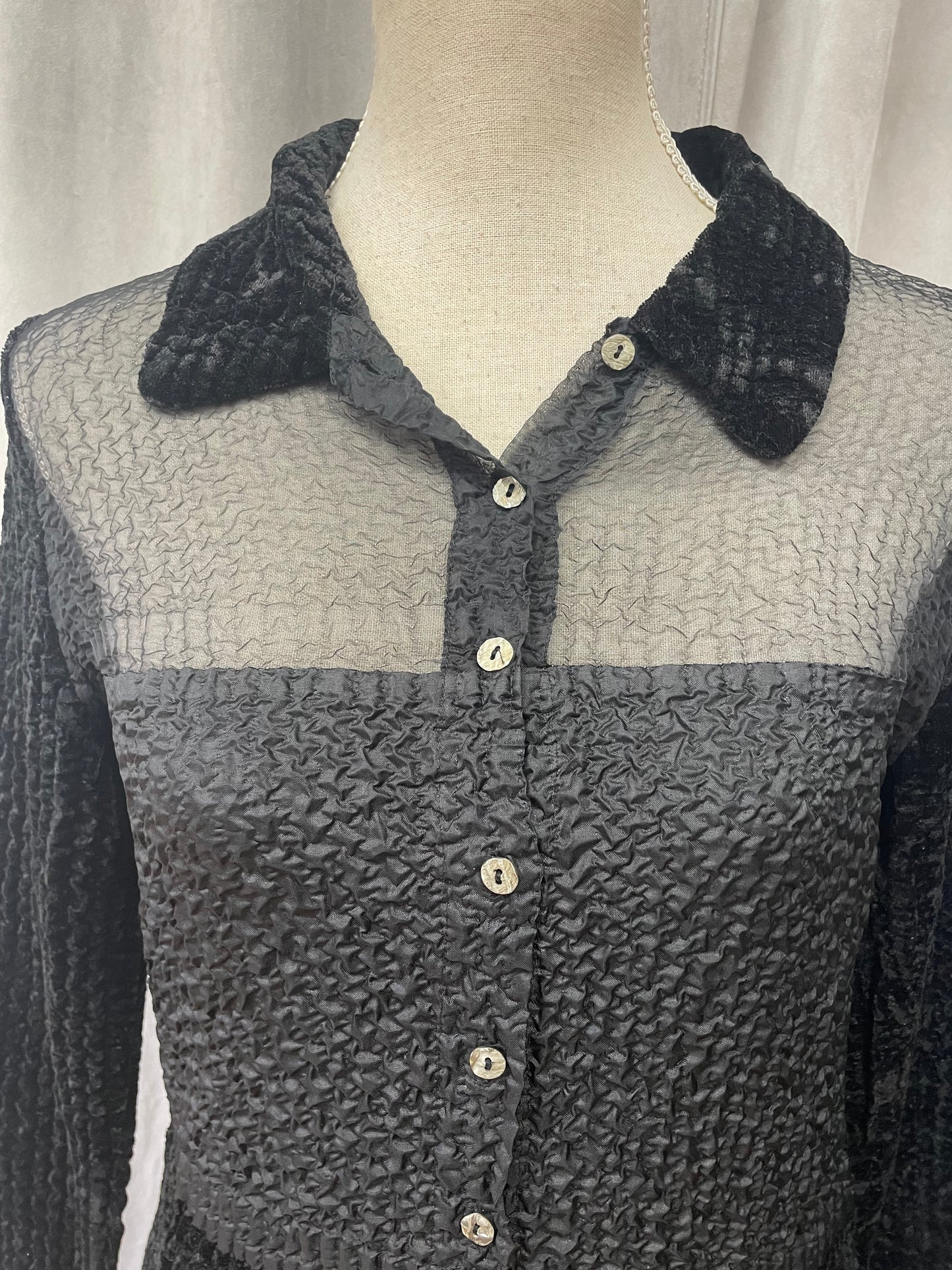 Yoshiki Hishinuma velvet set, 2000's