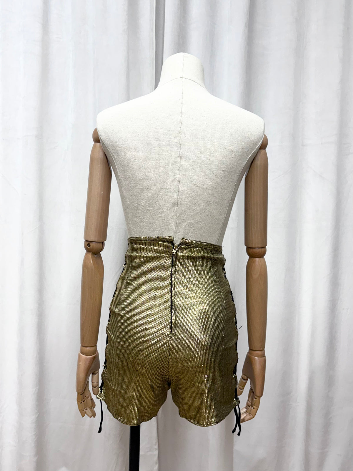 Junior Gaultier gold lamé jacket, Spring 1989