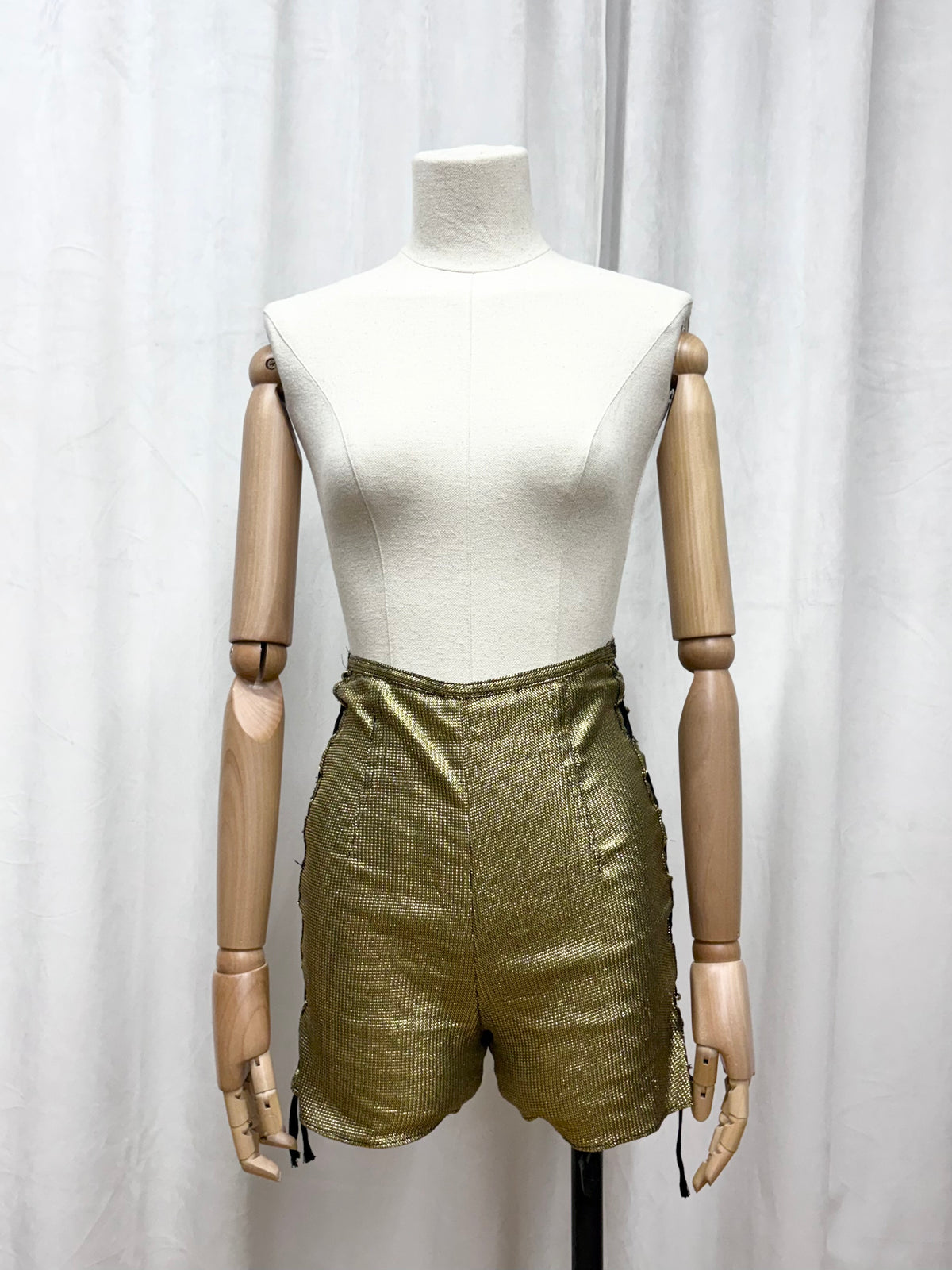 Junior Gaultier gold lamé jacket, Spring 1989