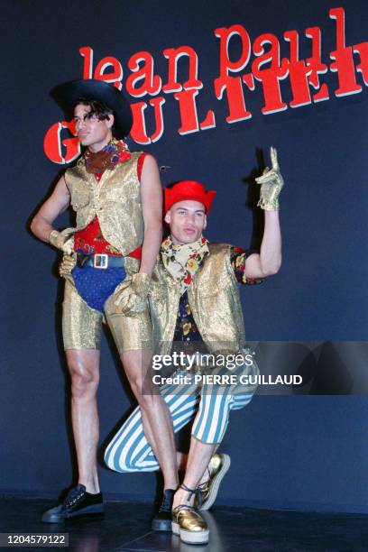 Junior Gaultier gold lamé jacket, Spring 1989