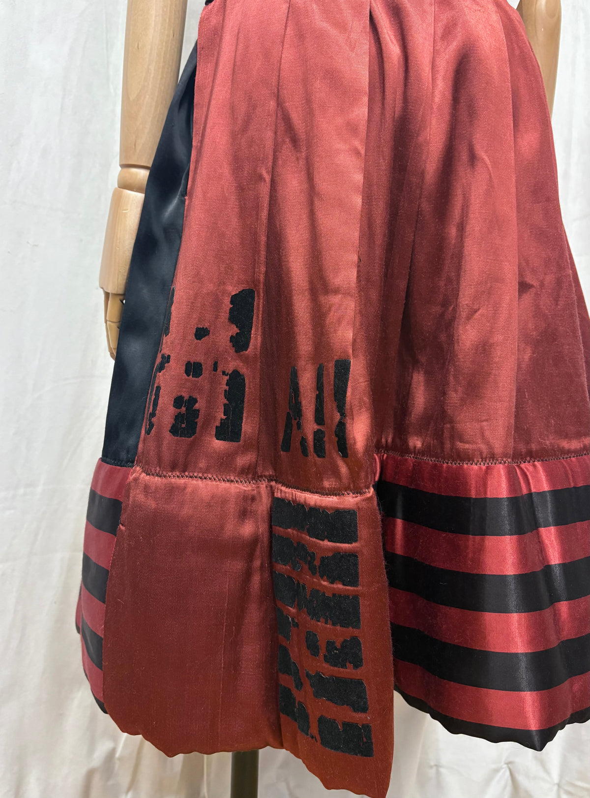Jean Paul Gaultier skirt, Fall 1986 ’Russian Constructivism’