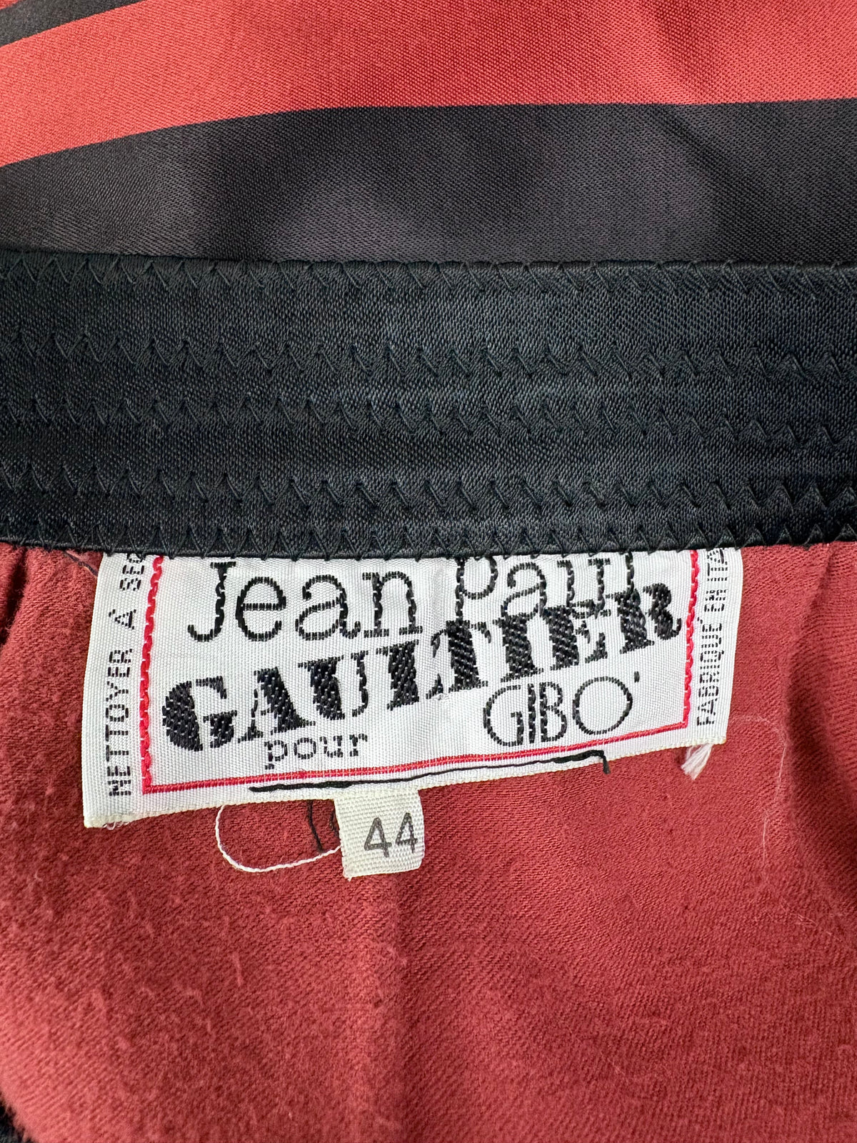 Jean Paul Gaultier skirt, Fall 1986 ’Russian Constructivism’